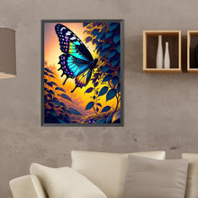 Load image into Gallery viewer, Diamond Painting - Full Round - sunset butterfly (30*40CM)
