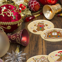 Load image into Gallery viewer, 8PCS Wooden Diamond Painting Art Coaster Kit Dragon Diamond Painting DIY Coaster
