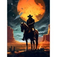 Load image into Gallery viewer, Diamond Painting - Full Round - handsome cowboy (30*40CM)
