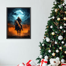 Load image into Gallery viewer, Diamond Painting - Full Round - handsome cowboy (30*40CM)
