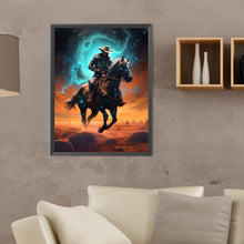 Load image into Gallery viewer, Diamond Painting - Full Round - handsome cowboy (30*40CM)
