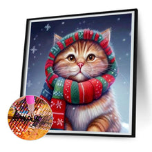 Load image into Gallery viewer, Diamond Painting - Full Round - kitten (30*30CM)
