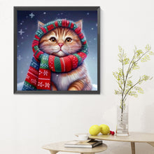 Load image into Gallery viewer, Diamond Painting - Full Round - kitten (30*30CM)
