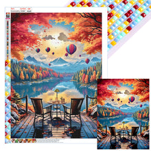 Load image into Gallery viewer, Diamond Painting - Full Square - mountains, rivers and woods (45*60CM)
