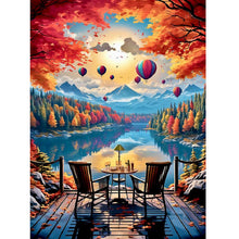 Load image into Gallery viewer, Diamond Painting - Full Square - mountains, rivers and woods (45*60CM)
