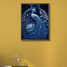 Load image into Gallery viewer, AB Diamond Painting - Full Round - bottle peacock (40*55CM)
