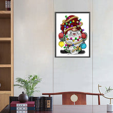 Load image into Gallery viewer, AB Diamond Painting - Full Round - Gnomes and Christmas light balls (40*55CM)
