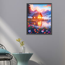 Load image into Gallery viewer, Diamond Painting - Full Round - seaside cabin (40*50CM)

