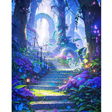 Load image into Gallery viewer, Diamond Painting - Full Round - forest path (40*50CM)
