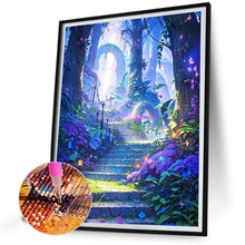 Load image into Gallery viewer, Diamond Painting - Full Round - forest path (40*50CM)
