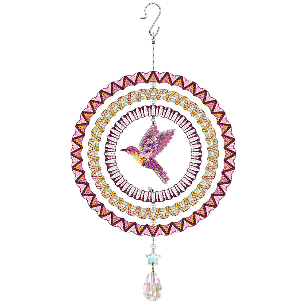 Suncatcher Crystal Painting Ornaments Butterfly Mandala Smiley for Kid DIY Craft