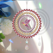 Load image into Gallery viewer, Suncatcher Crystal Painting Ornaments Butterfly Mandala Smiley for Kid DIY Craft
