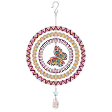 Load image into Gallery viewer, Suncatcher Crystal Painting Ornaments Butterfly Mandala Smiley for Kid DIY Craft
