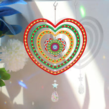 Load image into Gallery viewer, Suncatcher Crystal Painting Ornaments Butterfly Mandala Smiley for Kid DIY Craft
