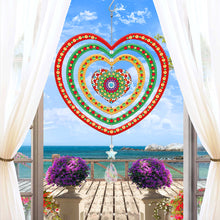 Load image into Gallery viewer, Suncatcher Crystal Painting Ornaments Butterfly Mandala Smiley for Kid DIY Craft
