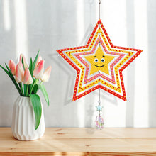 Load image into Gallery viewer, Suncatcher Crystal Painting Ornaments Butterfly Mandala Smiley for Kid DIY Craft
