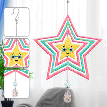 Load image into Gallery viewer, Suncatcher Crystal Painting Ornaments Butterfly Mandala Smiley for Kid DIY Craft
