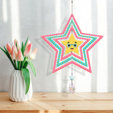 Load image into Gallery viewer, Suncatcher Crystal Painting Ornaments Butterfly Mandala Smiley for Kid DIY Craft
