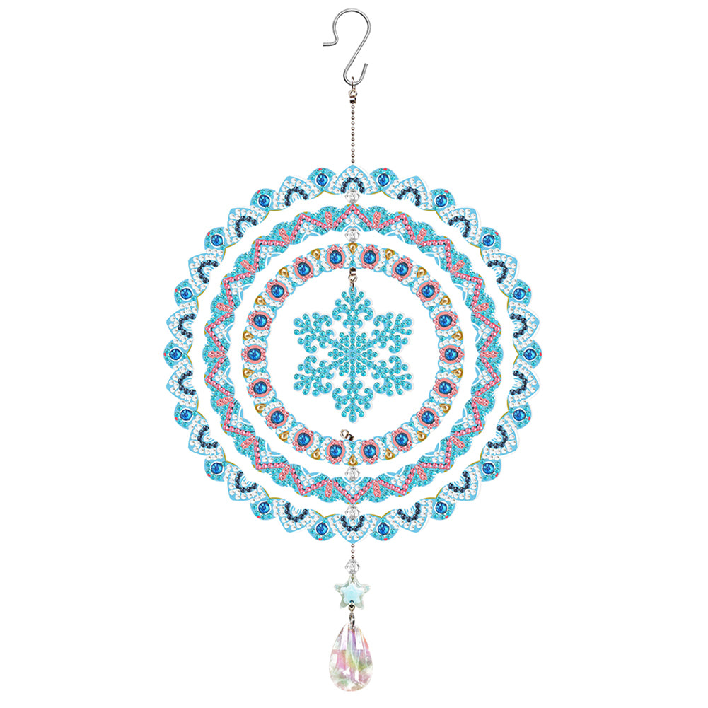 Suncatcher Crystal Painting Ornaments Butterfly Mandala Smiley for Kid DIY Craft