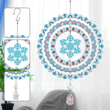 Load image into Gallery viewer, Suncatcher Crystal Painting Ornaments Butterfly Mandala Smiley for Kid DIY Craft
