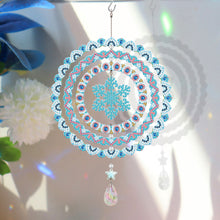 Load image into Gallery viewer, Suncatcher Crystal Painting Ornaments Butterfly Mandala Smiley for Kid DIY Craft
