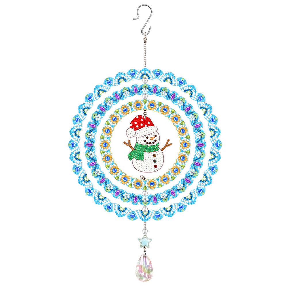 Suncatcher Crystal Painting Ornaments Butterfly Mandala Smiley for Kid DIY Craft