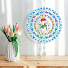 Load image into Gallery viewer, Suncatcher Crystal Painting Ornaments Butterfly Mandala Smiley for Kid DIY Craft
