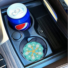 Load image into Gallery viewer, 6PCS Acrylic Diamond Painting Car Coasters for Adults Kids Beginner (Mandala)
