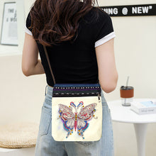 Load image into Gallery viewer, Special Shaped Diamond Painting Tote Bag for Adults Home Organizer (Butterfly)
