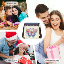 Load image into Gallery viewer, Special Shaped Diamond Painting Tote Bag for Adults Home Organizer (Butterfly)
