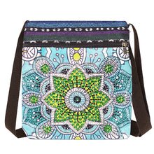 Load image into Gallery viewer, Special Shaped Diamond Painting Tote Bag for Adults Home Organizer (Mandala #4)

