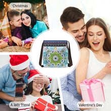 Load image into Gallery viewer, Special Shaped Diamond Painting Tote Bag for Adults Home Organizer (Mandala #4)
