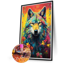 Load image into Gallery viewer, Diamond Painting - Full Round - Color paint dog (40*60CM)
