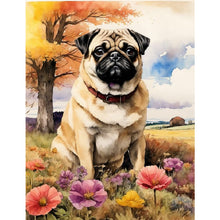 Load image into Gallery viewer, Diamond Painting - Full Square - woods puppy (30*40CM)
