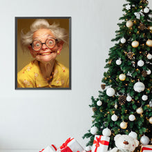 Load image into Gallery viewer, Diamond Painting - Full Round - Cute grandma (30*40CM)
