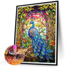 Load image into Gallery viewer, Diamond Painting - Full Round - Peacock by the lake (30*40CM)
