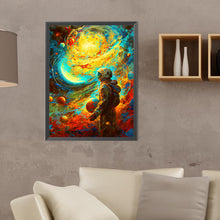 Load image into Gallery viewer, Diamond Painting - Full Round - Planets and astronauts (30*40CM)
