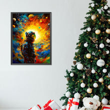 Load image into Gallery viewer, Diamond Painting - Full Round - Dimensions and astronauts (30*40CM)
