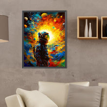 Load image into Gallery viewer, Diamond Painting - Full Round - Dimensions and astronauts (30*40CM)
