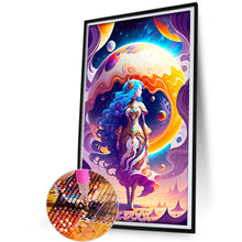Load image into Gallery viewer, AB Diamond Painting - Full Round - planet goddess (30*50CM)
