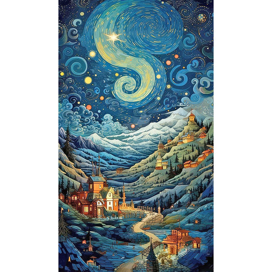 Diamond Painting - Full Round - abstract world (40*70CM)