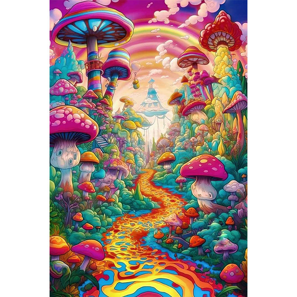 Diamond Painting - Full Round - colourful world (40*60CM)