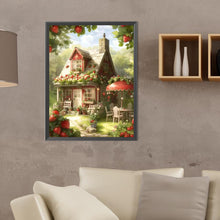 Load image into Gallery viewer, Diamond Painting - Full Round - strawberry house (30*40CM)
