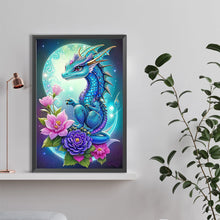 Load image into Gallery viewer, Diamond Painting - Full Round - Flowers and Dragons (40*60CM)
