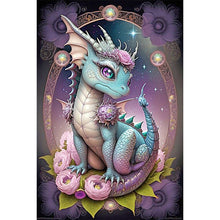 Load image into Gallery viewer, Diamond Painting - Full Round - Flowers and Dragons (40*60CM)
