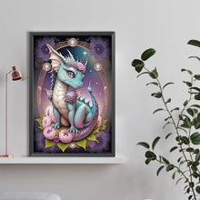 Load image into Gallery viewer, Diamond Painting - Full Round - Flowers and Dragons (40*60CM)
