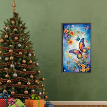 Load image into Gallery viewer, Diamond Painting - Full Round - flowers and butterflies (35*60CM)
