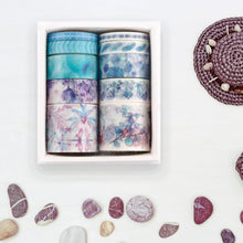 Load image into Gallery viewer, 10 Rolls Adhesive Tape Washi Tape Set Color Tape for DIY Craft(Lancel Colour 01)
