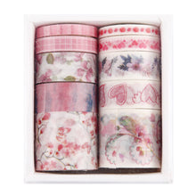 Load image into Gallery viewer, 10 Rolls Adhesive Tape Washi Tape Set Color Tape (Prelude to Spring 03)
