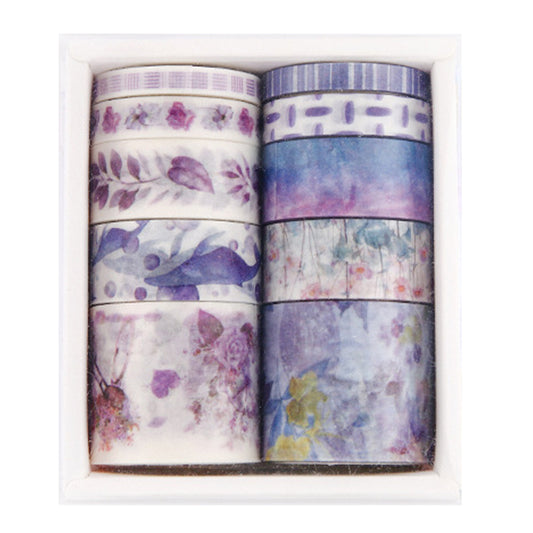 10 Rolls Adhesive Tape Washi Tape Set Color Tape (Occasion of Spring 08)